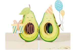 ANEWISH 3D Kartka urodzinowa, karta z życzeniami Pop-up, na przyjęcie urodzinowe