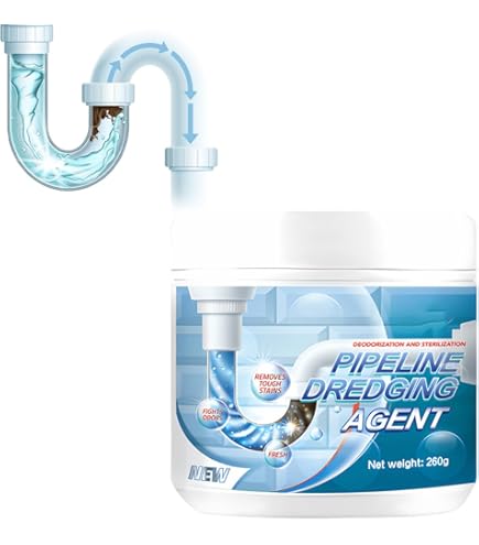 GRANULES For CLOGGED Pipes And Siphon - Contains Aluminium ACTIVATOR - 800g