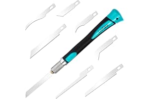 PROZWEE LitKiwi Model Craft Hand Saw Kit(with 14PCS Saw Blades),Modeling Knife Hacksaw Tool,DIY Mini Razor Saw Kit for Handcrafted, DIY Models and Other Fine Cutting