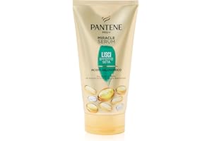 Pantene Pro-V Baume 3 Minute Miracle Lisse Effet Soie pour Cheveux Crêpes et Mats, Un Traitement intensif Quotidien, 150 ml