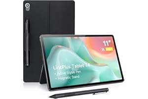 LincPlus T4 Tablet z Rysikiem i Etui, Android Tablety 11 cali, Ekran 2K IPS, MediaTek Helio G99, 8 GB RAM + 128 GB ROM + Rozszerzalna Pamięć, Bateria 8100 mAh, Pisania/Rysowania/Robienia Notatek