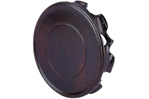 Hztyyier Mobili orientali Espositori in legno Base pratica per bonsai teiera, 11 cm (diametro interno) * 2,5 cm (altezza) (n. 1)