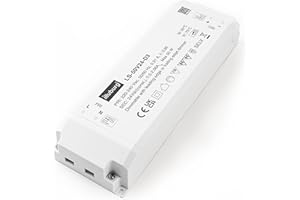 illuburg Trasformatore LED 24V 12W - 50W Dimmerabile TRIAC per LED Strisce Lampadine LED Alimentatore Driver