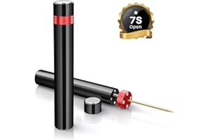 Elegear Air Pressure Pump Wine Bottle Opener for Removing Cork, Professional Handheld Portable, 7S Quick Opening for Home Bars Travel Picnic, No Damage Cork, Effortless, Red