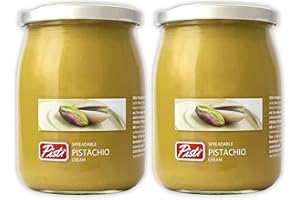 ALPINE HEIGHTS Pisti Spreadable Pistachio Cream 600g | Pack of 2 | Irresistible Luxurious Pistachio Goodness | Creamy Indulgence for Desserts, Snacks & More | Made in Italy |