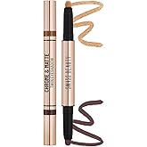 Swiss Beauty Chrome & Matte Twin Eyeshadow Stick | Mix of Matte and Shimmer | Easy to blend, non creasing eyeshadow | 24 Hour
