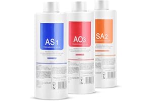 CXHOMME Aqua Peeling Solution, Top Salon Skin Scrub, Hydra Skin Scrub Special Solution, Small Bubble Solution (3 Flaschen x 400 ml)