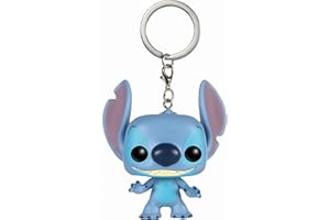 Funko Pocket POP! Brelok do kluczy: Disney - Stitch - Disney: Lilo & Stitch - kolekcjonerska mini figurka - wypełniacz do pończoch - pomysł na prezent - oficjalny towar - fani filmów