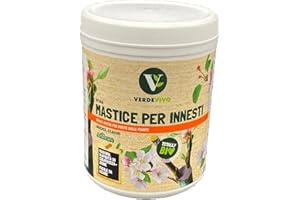 onlyfly VerdeVivo Mastice per Innesti Prodotto totalmente biologico, ideale anche per ferite delle piante. Barattolo da 500