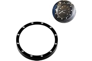 HDBUBALUS Motocicleta velocímetro bisel embellecedor para Harley 883 1200 Dyna Street Bob Low Rider modelos