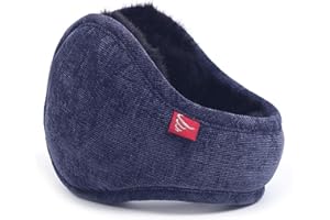 Harssidanzar Paraorecchie invernali per uomo e donna Paraorecchie pieghevoli in velluto a coste regolabili HU304EU