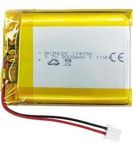 6060100 Batteria LiPo ad alta capacà da 18,5 Wh 5000 mAh ai