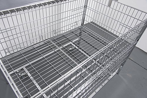 Wühltisch verchromt 120×80 cm | NEUWARE | Wühlkorb Verkaufstisch Aktionskorb Grabbeltisch Schütte Präsentationskorb Verkaufskorb Aktionsware - 6