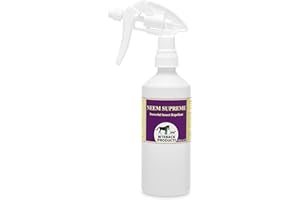 Biteback Products Neem Supreme™ - Ultimate Insect Barrier Spray for Horse Fly, Midge, Tick, Mosquito Defence with 20% Icaridin Picaridin and Pure Neem Margosa Oil, Reliable Protection - 500ml
