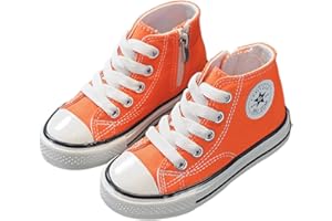DEBAIJIA Chaussures De Toile Sneakers Enfant Baskets Chaussures De Course Garçon Chaussures Sport Fille Classic Décontractées