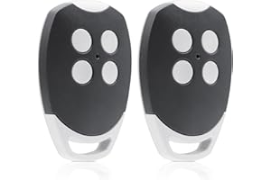 PUISENO Ditec - Mando a distancia de repuesto (2 unidades, 433,92 MHz, 4 canales, compatible con Ditec GOL4, BIXLG4, BIXLP2, BIXLS2)