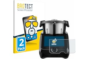 brotect Protection Ecran Anti-Reflet pour SilverCrest Monsieur Cuisine Smart BLACK EDITION (2 Pièces) - Film Mat