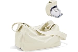 WASSDINS Bolsa Deporte Mujer, Bolsas De Deporte Mujer Hombre con Compartimento de Zapatos y Pocket Wet, Bolsa Deporte Pequeña Bolsa De Viaje, Gym Duffle Bag Women Men