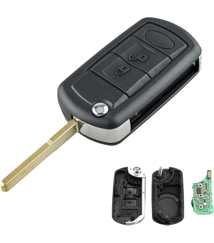 Llave Plip compatible con Rover 100 214 216 218 220 25 200 400 414 416 45 Land Rover Freelander Discovery Defender MGF MG ZR ZS Mini Carcasa de Control Remoto @Pro-Plip