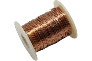 ZDLSDL 0.5 mm Enamelled Copper Wire, 100 m Insulation, for Electrical and Electronic Device Winding