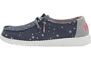 Hey Dude Wendy Youth - Schuhe für Mädchen - Farbe Cat Eye Navy - Freizeitschuhe im Mokassin-Stil - Größe 30