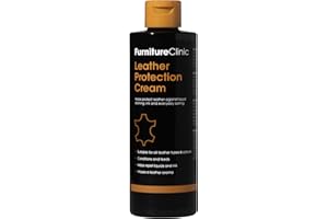 Crème Nourrissante et Protectrice pour Canapés - Nourrit, Hydrate et Protège le Cuir - Rénove les Canapés, Conditionne le Cuir de Voiture – Tous Types et Couleurs de Cuirs - Furniture Clinic – 500 ml