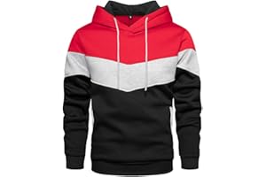 Aotorr Sweat à Capuche Homme Sweat Manche Longue Pull Sport Slim Fit Casual Automne Hiver