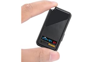 DECATRONIC Microspia registratore vocale wifi [no sim card gsm]Antifurto che registra e invia sul cellulare le registrazioni sd card 32G/cloud Air wi 01 (Air-Wi-01)