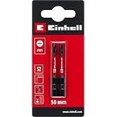 Orijinal Einhell Darbeli Bit Seti, 2 Par&ccedil;a, 50 mm, PH1 (S2 &Ccedil;elik, Torsiyon B&ouml;lgesi, Verimli G&uuml;&ccedil; Aktarımı, Kırmızı Renk Halkas
