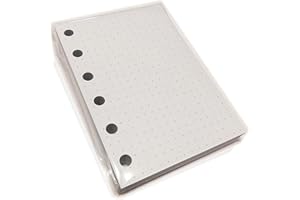 TIPOME ricambio per raccoglitore POCKET con 6 anelli (200 fogli a puntini)