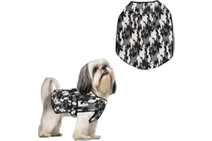 Sage Square Army Dog Winter Coat Jacket - Camouflage Windproof Pet Apparel, Warm Cozy Insulated for Cold Weather, Adjustable, Comfortable, Outdoor & Indoor Use (16Inch (Medium))