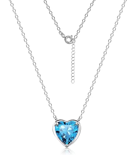 Collana con topazo gallo - pendente a forma d lacrma d crstallo