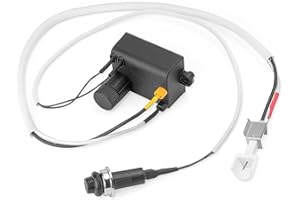 7642 Zünderkit für Weber Spirit E/S 210 & Spirit E/SP 310 Serie mit vorderen Brennerknöpfen (Modelljahre 2013 und Neuer), Elektronische Zünder Ersatz für Weber 7642, Grill Anzünder Ersatzteile