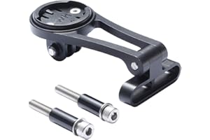 ‎CHOOEE Chooee Fahrrad Halterung für Wahoo Elemnt, Wahoo Elemnt Bolt, Elemnt Mini,Out Front Combo-Fahrradhalterung für Wahoo Elemnt,Schwarz TJ02