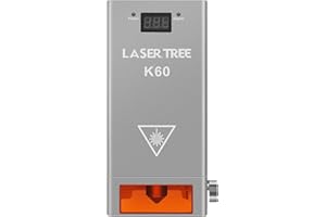 Modulo laser ottico di potenza LASER TREE 60W, testa laser K60 con modulo luce blu TTL di assistenza all'aria, testa modulo taglierina laser compressa 12Beam per incisione e macchina da taglio, 24V