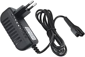 VULCYXA Cargador Adaptador 4V 2A Compatible con WAHL Finale 5 Star 8164, 8591, 8148, 8504 y 1919, cortadora inalámbrica para personas mayores, Magic Clip, Afeitadora Finale, Recortadora, 2m