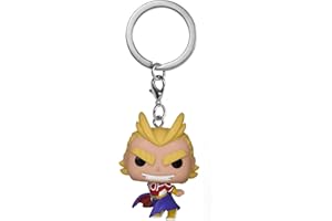 Funko Pop! Keychain: MHA - All Might - (Silver Age) - My Hero Academia - Minifigura de Vinilo Coleccionable Llavero Original - Relleno de Calcetines - Idea de Regalo- Mercancia Oficial - Anime Fans