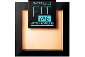 ‎MAYBELLINE Maybelline New York Puder, Mattierend, porenverfeinernd und langanhaltend, Fit Me! Matte + Poreless, Nr. 250 Sun Beige, 1 x 9g