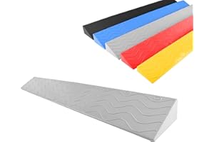 GENERIC Threshold Ramps for Doorways, Non-Slip Wheelchair Ramp Portable Kerb Ramp Step Mat for Sweeping Robot/Stairs/Scooters (Grey, 99x7x1.5cm(39x2.8x0.6in))