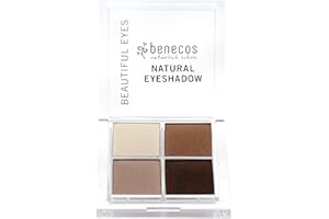benecos - natural beauty Ombre à paupières 4 couleurs Coffee&Cream Bio 8g