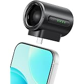 Aecooly G&uuml;&ccedil;l&uuml; USB C Telefon Fanı, 17000 RPM Y&uuml;ksek Hız, 11 m/s Hava Akışı | iPhone, iPad, Tablet, 4 Hızlı Mini Taşınabilir Ce