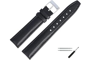 MARBURGER Bracelet de Montre 18mm Cuir - Ensemble de Montage d'outils 28918