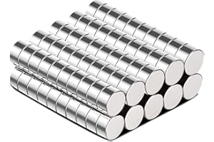OCEUMAOA 100 Pack Magnets Strong 4x2mm Mini Magnets Small Magnets for Crafts Round Magnets for Miniatures Neodymium Magnets for Whiteboard Board Fridge