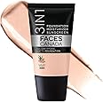 FACESCANADA Cream All Day Hydra Matte Foundation - Mini | 3in1 Foundation + Moisturizer + SPF 30 | 24 HR Aloe Hydration & Vit