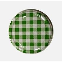 10 X JAM JAR CAP LIDS TWIST OFF- MULTICOLOURED N39 82mm.THEY