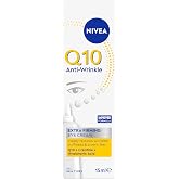 NIVEA Q10 Power Kırışık Karşıtı Sıkılaştırıcı G&ouml;z Kremi, 15 ml, Hassas G&ouml;z &Ccedil;evresi, Şişkinlik,Hyaluronik Asit,Kreatin,Hafif F