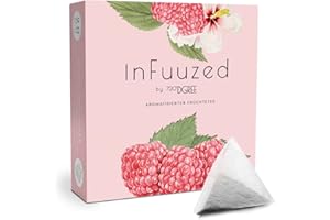 720°DGREE Aroma per Acqua "InFuuzed" - Lampone 1x 20 bustine - Bevanda fredda senza Zucchero e Calorie - Naturalmente deliziose per il vostro biberon - Alternativa a limonata, tè freddo, sciroppo