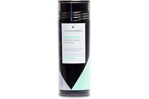 VidalForce Hårfibrer Mörkblond 30g I 100 % Vegetabilisk I Tjock Fiber I Hårpulver för män och kvinnor I Disimulera skallighet