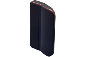 CC-STYLE CC-Shopping - Balkontürgriff 911 eckige Ausführung - Kunststoff UV-stabilisiert - für den Außenbereich inkl. 2 Montageschrauben, 70x45x13 mm - (Schokobraun - RAL 8017)