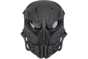 Aifordge Maschera tattica Airsoft Maschera Nerf Rival con protezione UV400 Maschera Punisher per Nerf Wars N-Strike Elite Games Rival e Sports Protection